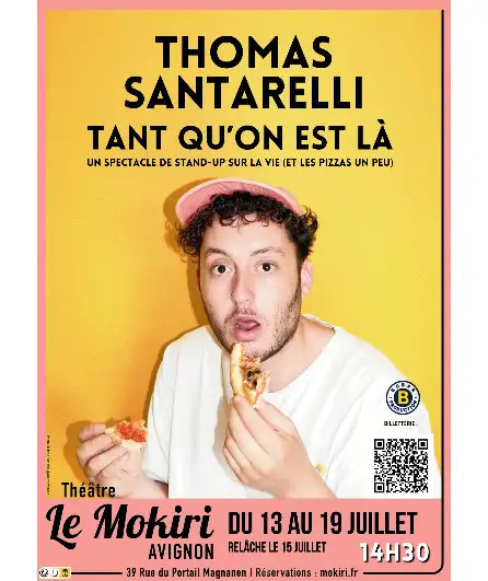 Affiche  spectacle : Tant qu'on est là