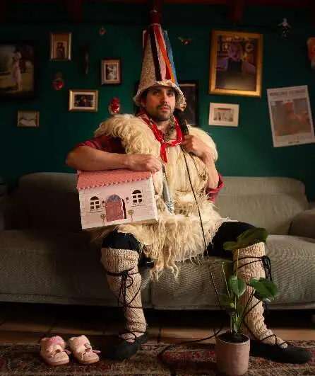 Affiche  spectacle : Un peu d'amour, merde !