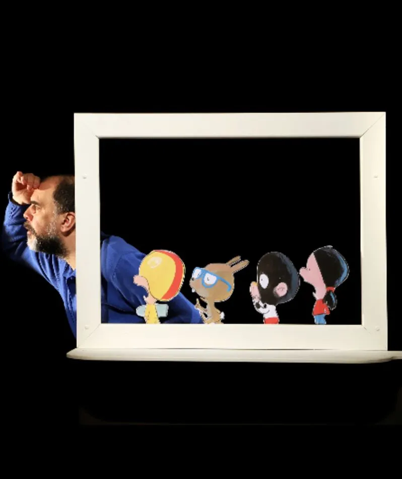 Affiche  spectacle : Les Quiquoi et le chien moche dont personne ne veut