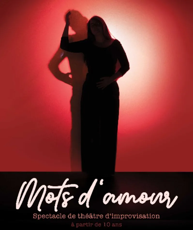 Affiche  spectacle : Mots d'amour