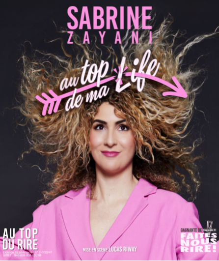 Affiche du spectacle Au top de ma life