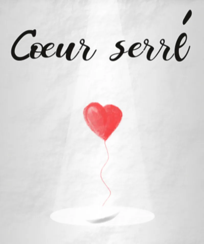 Affiche  spectacle : Coeur serré