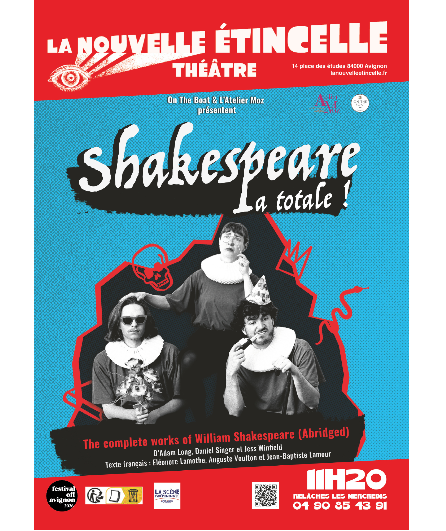 Affiche du spectacle Shakespeare : La Totale !