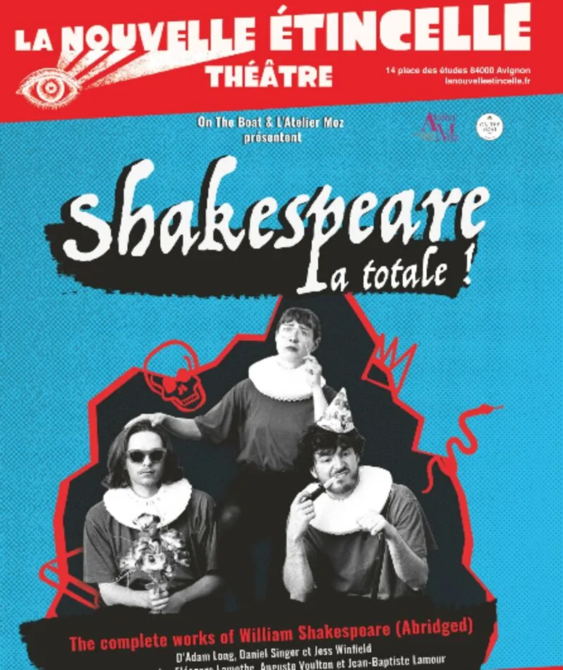 Affiche  spectacle : Shakespeare : La Totale !