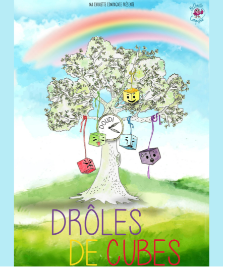 Affiche du spectacle Drôles de Cubes