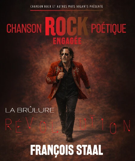 Affiche  spectacle : La Brûlure [révolution]