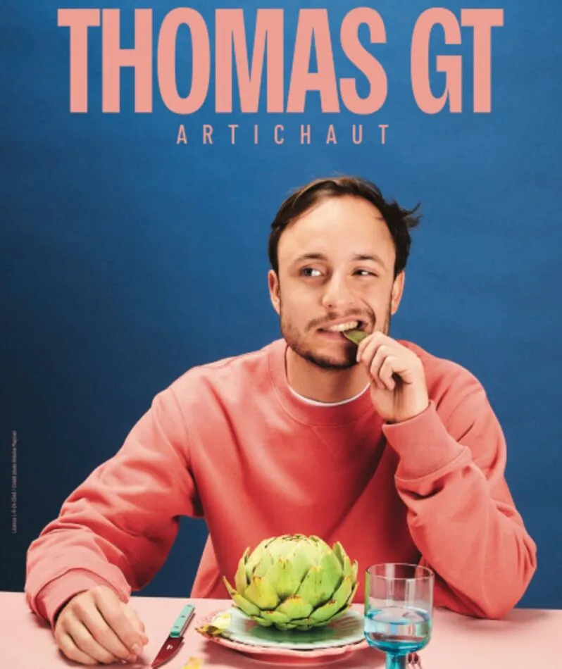 Affiche  spectacle : Artichaut de Thomas Gt
