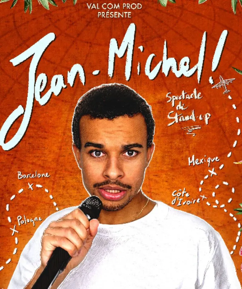Affiche  spectacle : Jean Michel