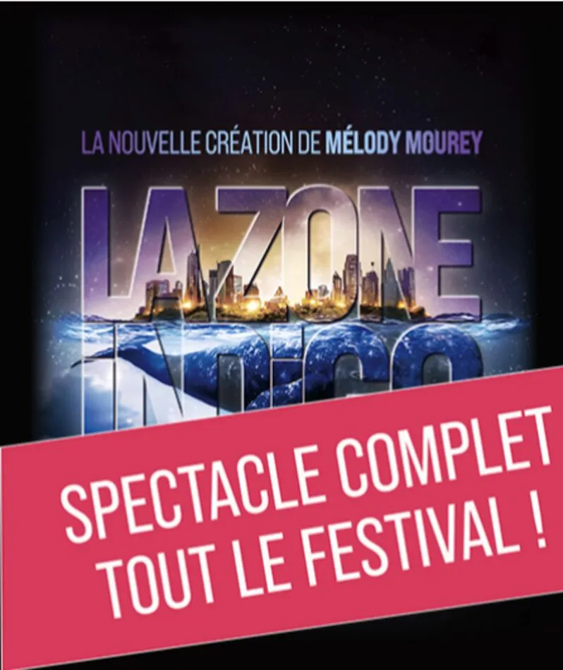 Affiche  spectacle : La Zone Indigo