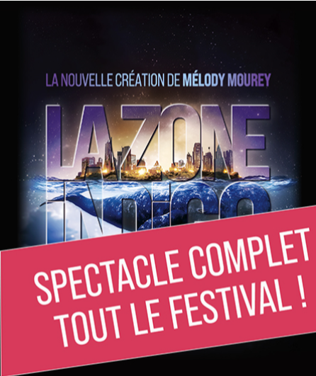 Affiche du spectacle La Zone Indigo