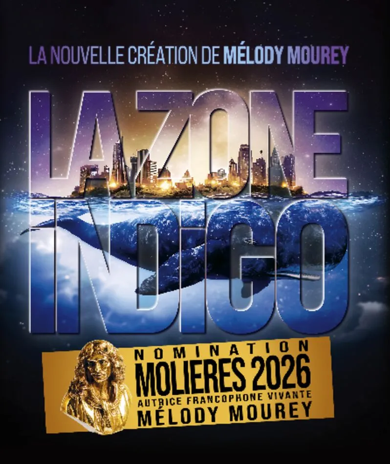 Affiche  spectacle : La Zone Indigo