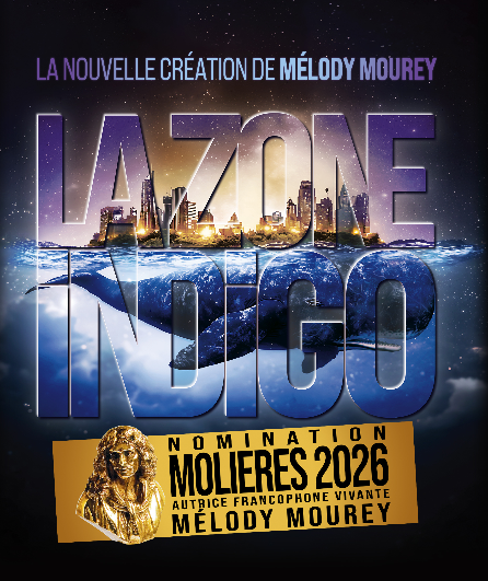 Affiche du spectacle La Zone Indigo