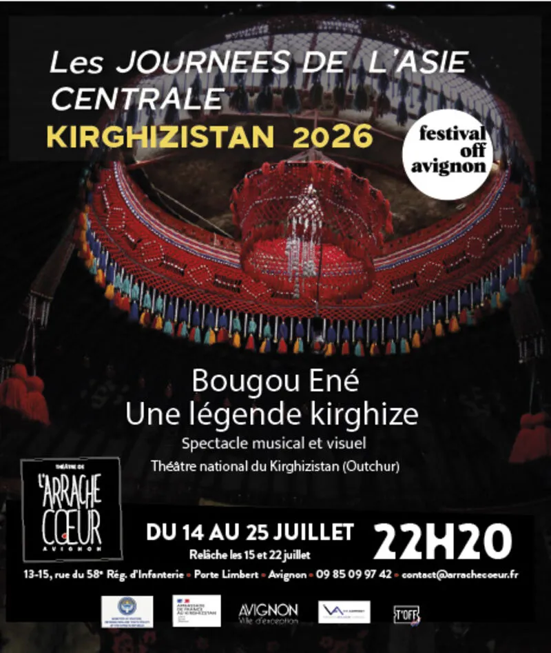 Affiche  spectacle : Bougou Ené - Une légende kirghize