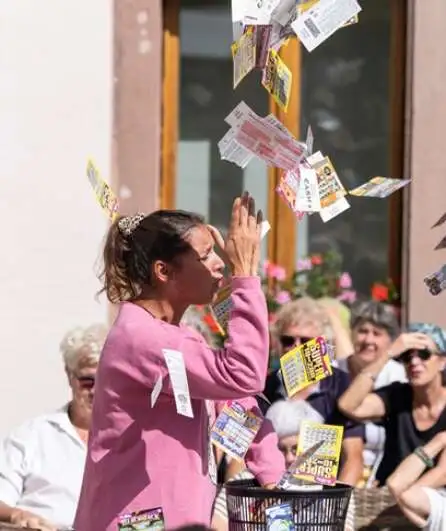 Affiche  spectacle : Jour de chance