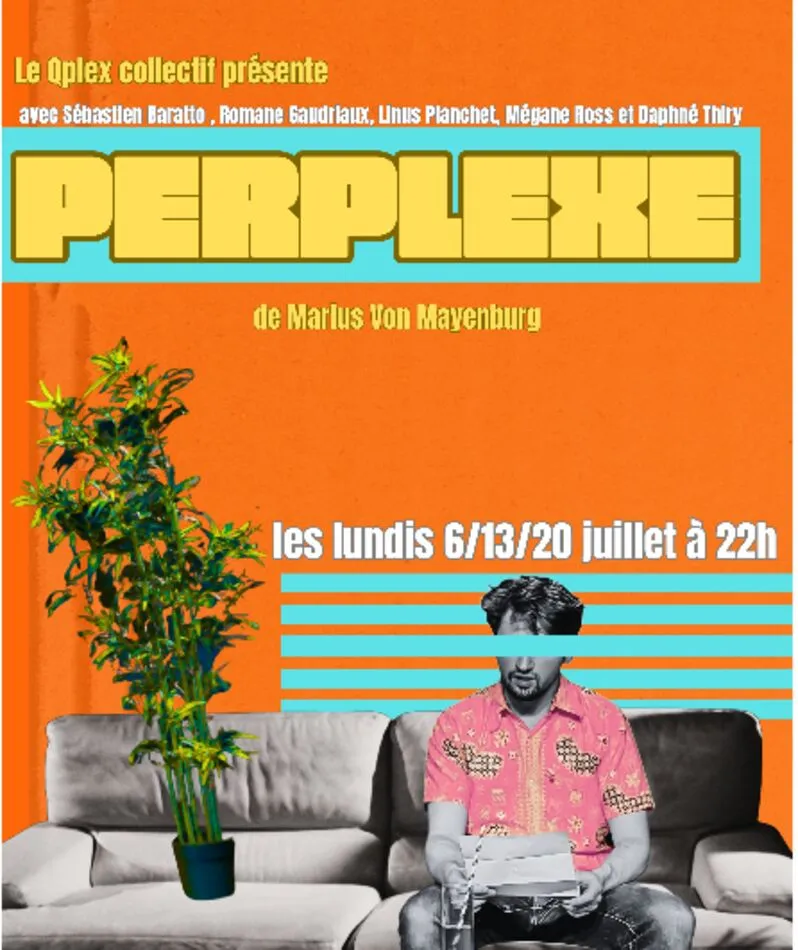 Affiche  spectacle : Perplexe