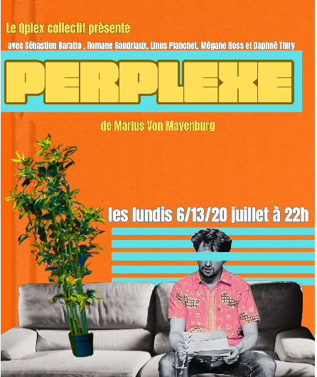 Affiche du spectacle Perplexe