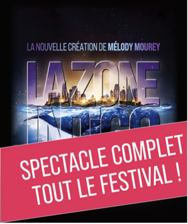 Affiche  spectacle : La Zone Indigo
