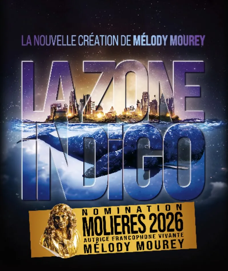 Affiche  spectacle : La Zone Indigo