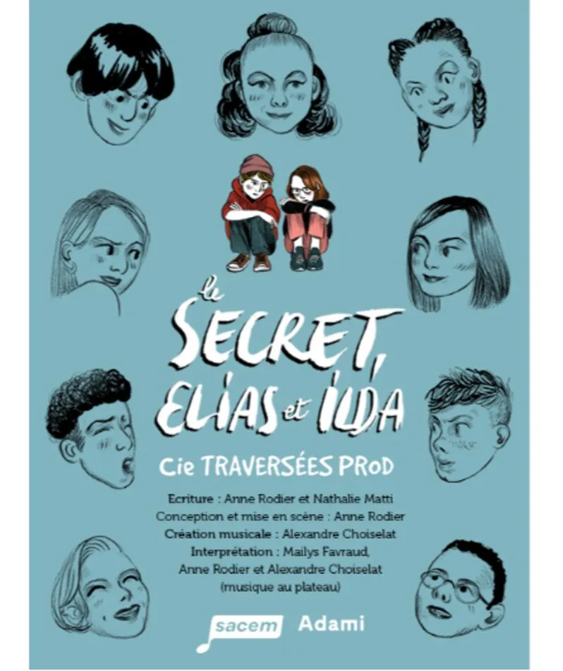 Affiche  spectacle : Le Secret: Elias et Ilda