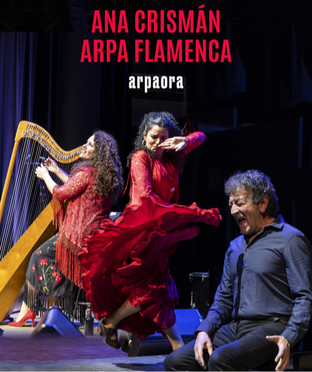 Affiche du spectacle Ana Crismán - Arpa Flamenca
