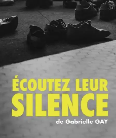 Affiche  spectacle : Ecoutez leur silence