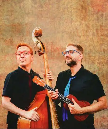 Affiche  spectacle : Les Michels - Chansons de chanteurs décédés à la demande