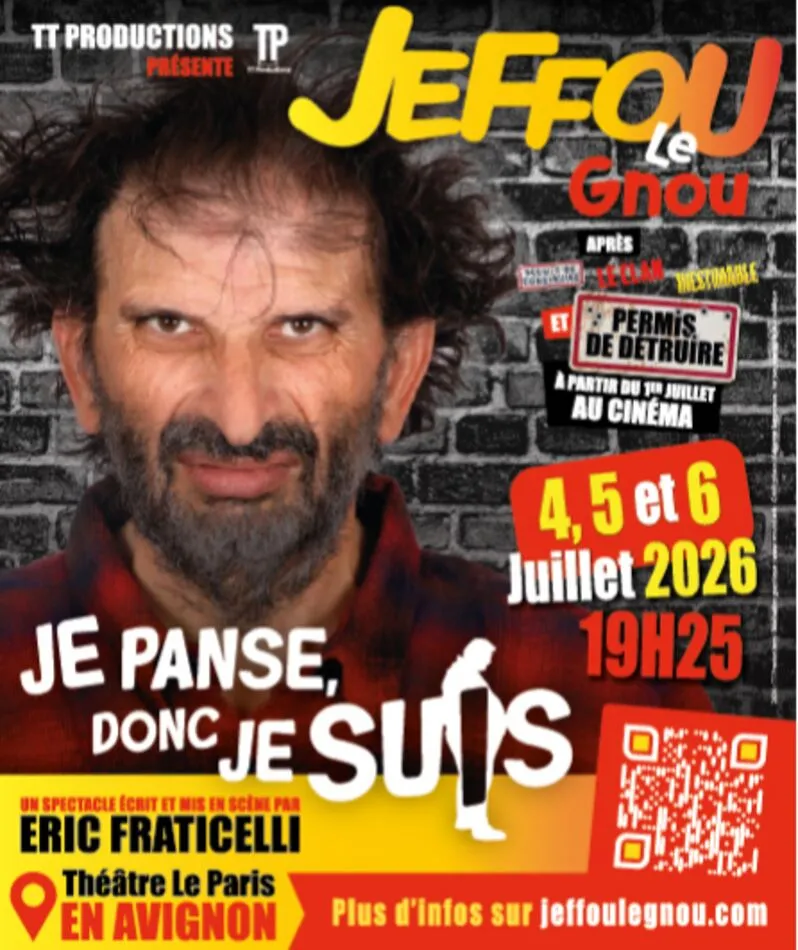 Affiche  spectacle : Jeffou le gnou 
