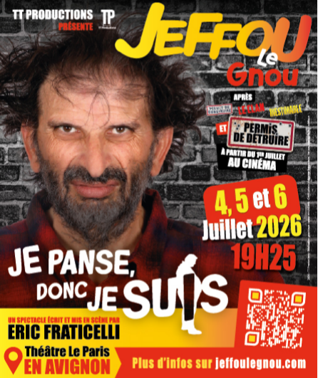 Affiche du spectacle Jeffou le gnou 