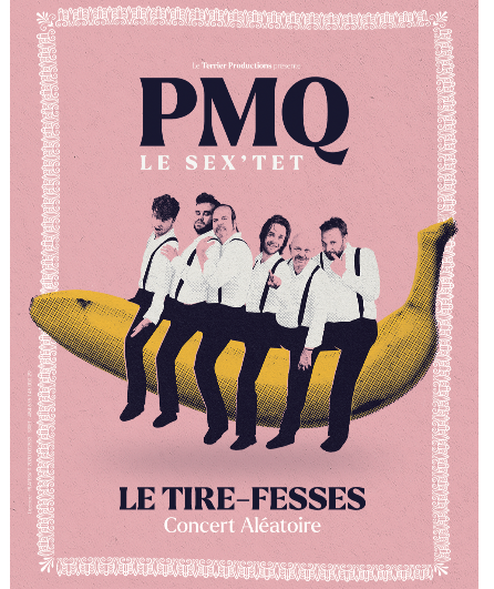 Affiche du spectacle le tire-fesses