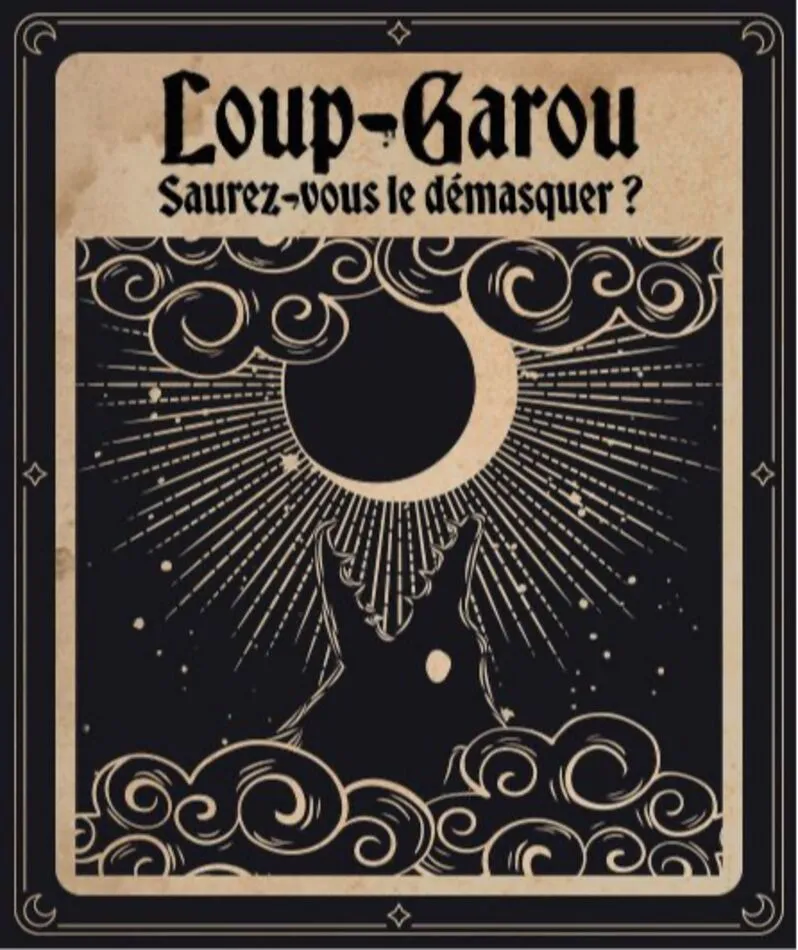 Affiche  spectacle : Loup-garou