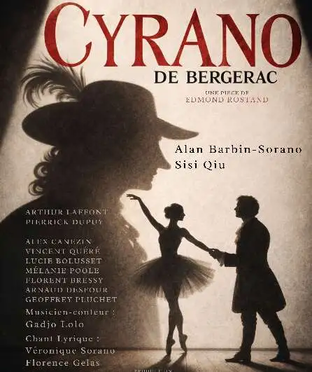Affiche  spectacle : Cyrano de Bergerac