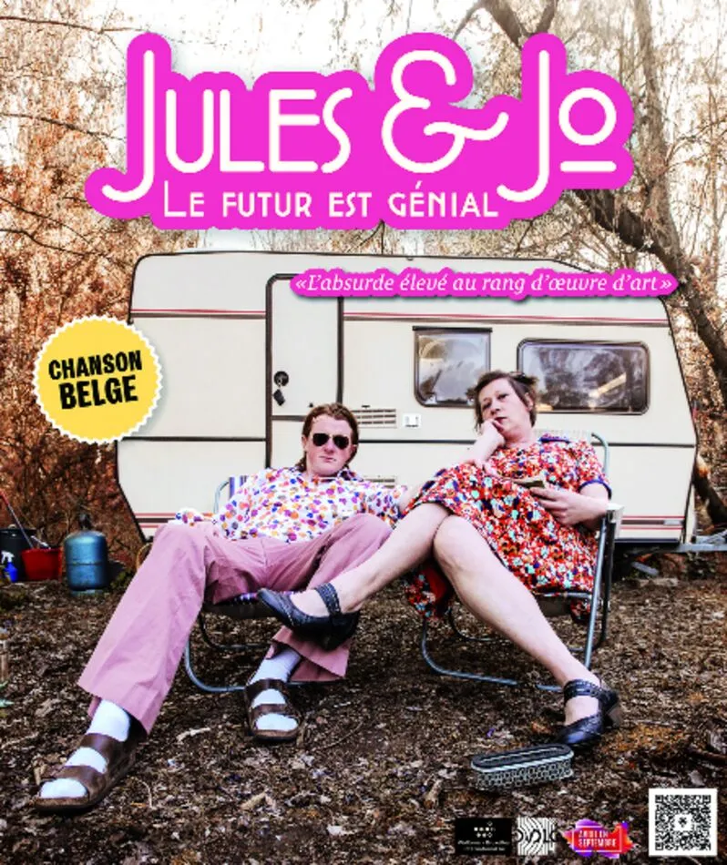Affiche  spectacle : Le Futur est Génial