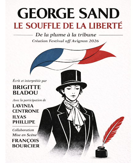 Affiche du spectacle George Sand 