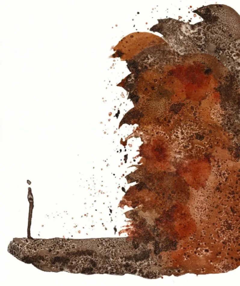 Affiche  spectacle : Un homme mort