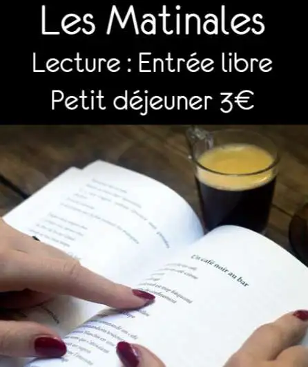 Affiche  spectacle : Lecture