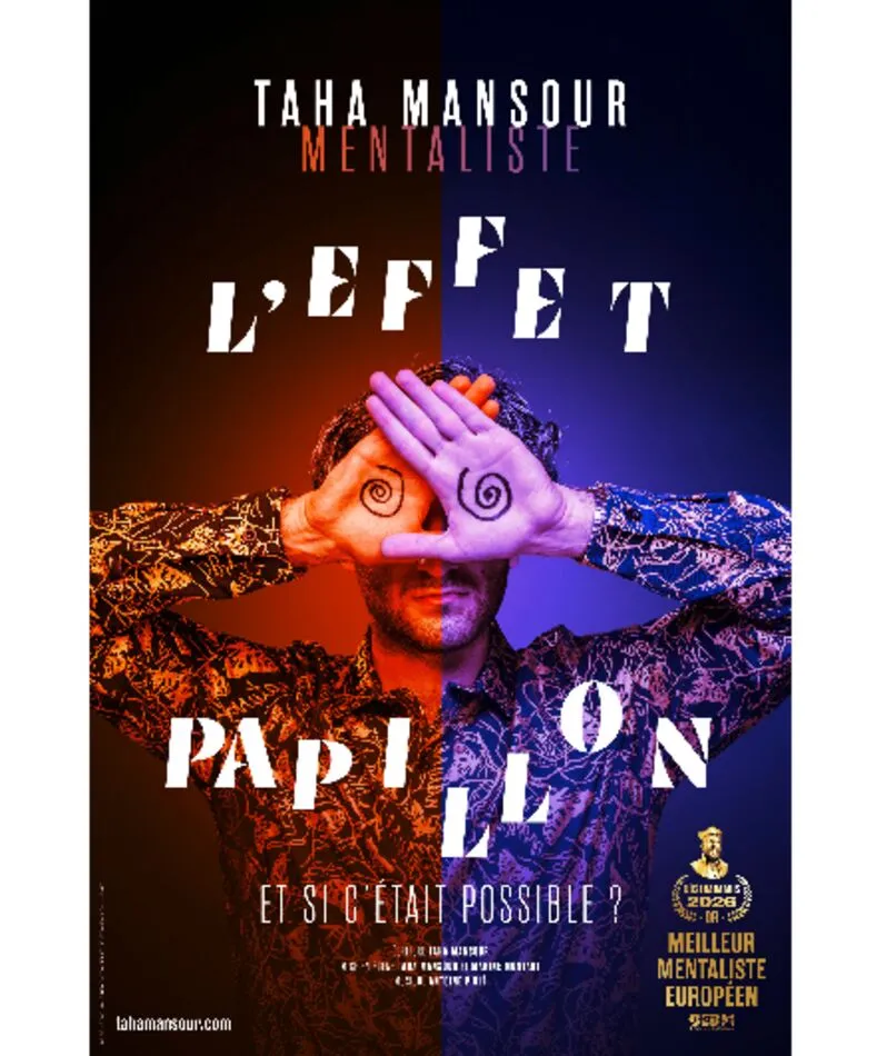 Affiche  spectacle : L'effet Papillon