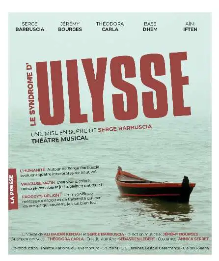 Affiche  spectacle : Le Syndrôme d'Ulysse