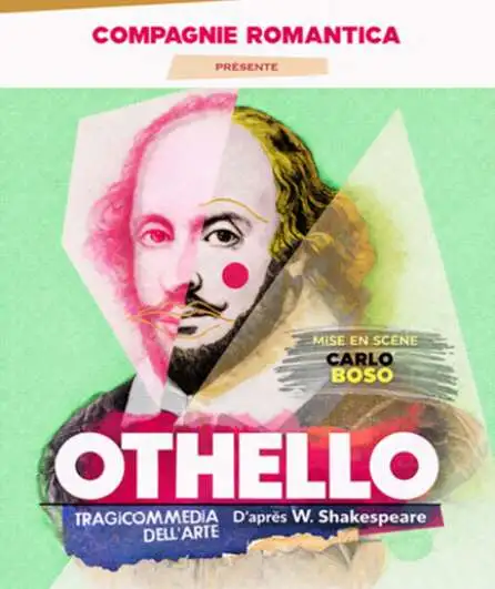 Affiche  spectacle : Othello Tragicommedia dell'arte
