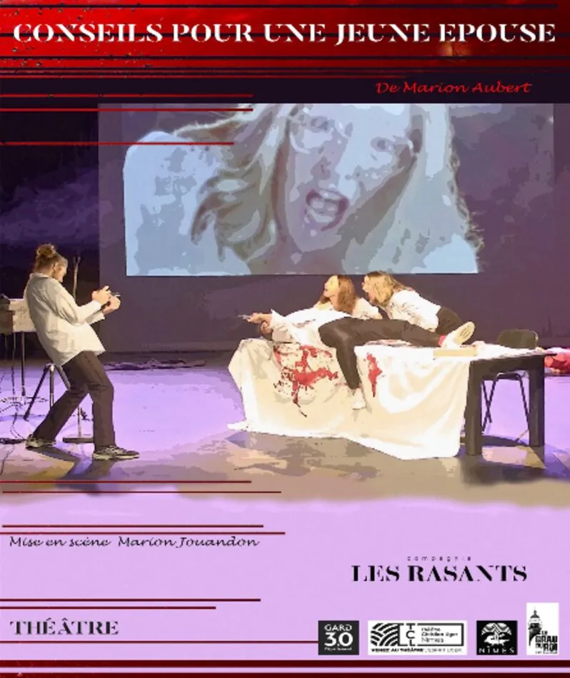 Affiche  spectacle : Conseils pour une jeune épouse