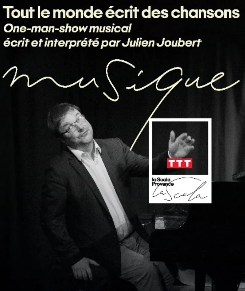 Affiche  spectacle : Tout le monde écrit des chansons