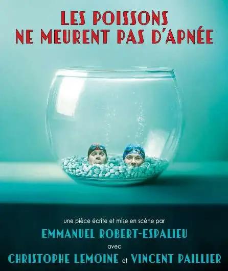 Affiche  spectacle : Les Poissons ne meurent pas d'apnée