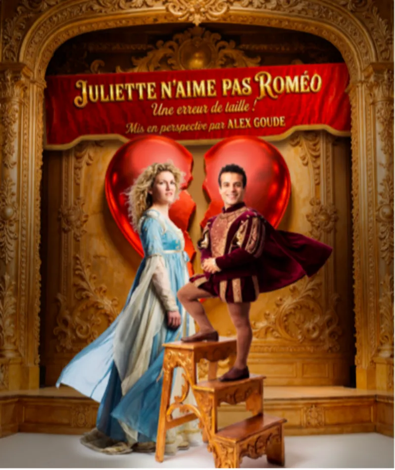 Affiche  spectacle : Juliette n'aime pas Roméo