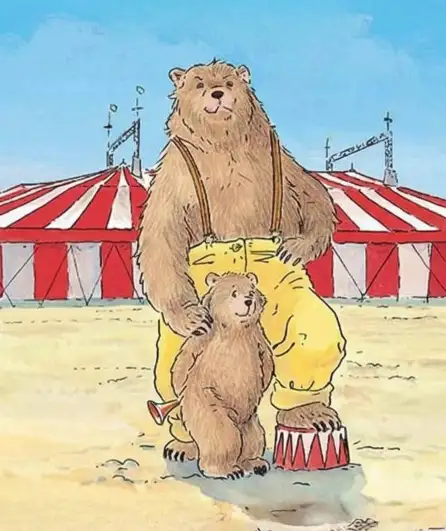 Affiche  spectacle : Tu seras funambule comme papa