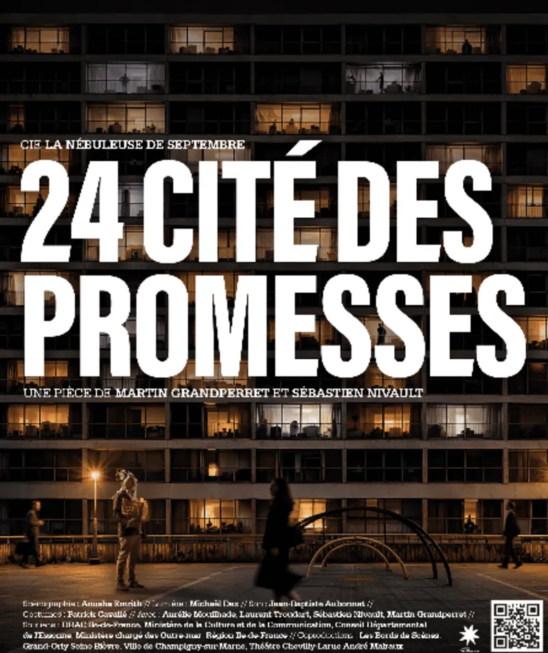 Affiche  spectacle : 24, Cité des Promesses