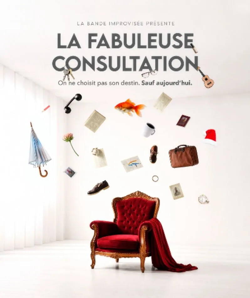 Affiche  spectacle : La fabuleuse consultation