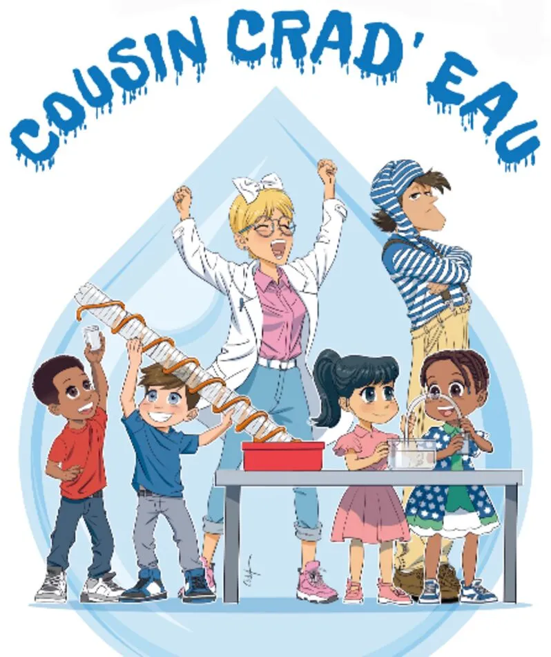 Affiche  spectacle : Cousin Crad'eau