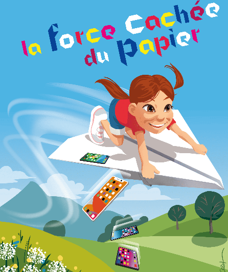 Affiche du spectacle La Force cachée du papier