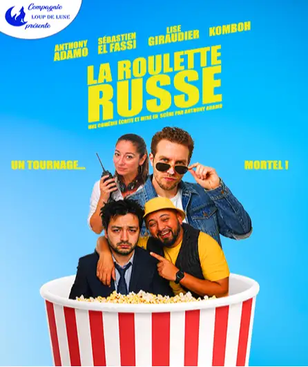 Affiche  spectacle : La roulette russe